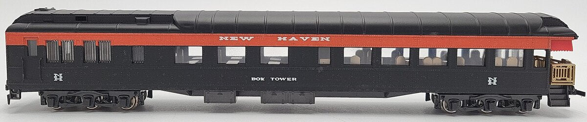 AHM 6321 HO Scale New Haven Box Tower Observation Car EX/Box