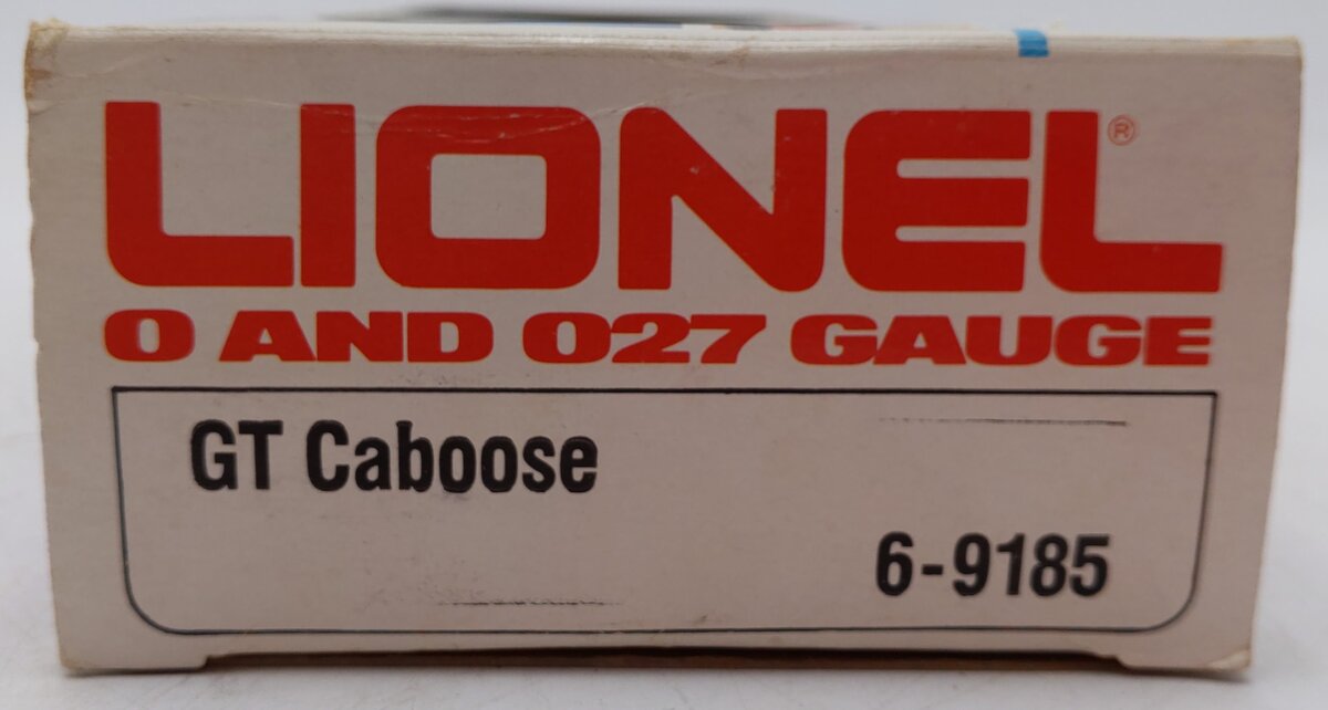 Lionel 6-9185 O Gauge Grand Trunk Western N5C Caboose EX/Box