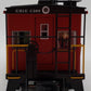 Lionel 6-17644 O Gauge Erie Bay Window Lighted Caboose w/Smoke #C307 EX/Box