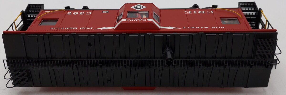 Lionel 6-17644 O Gauge Erie Bay Window Lighted Caboose w/Smoke #C307 EX/Box