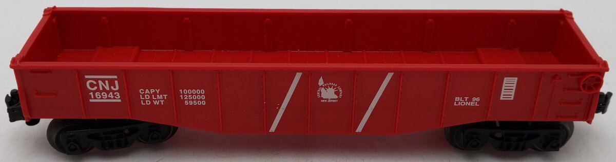 Lionel 6-16943 O Gauge Central New Jersey Railroad Gondola EX/Box