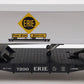 Lionel 6-19415 O Gauge Erie Flatcar #7200 w/ Trailer VG/Box