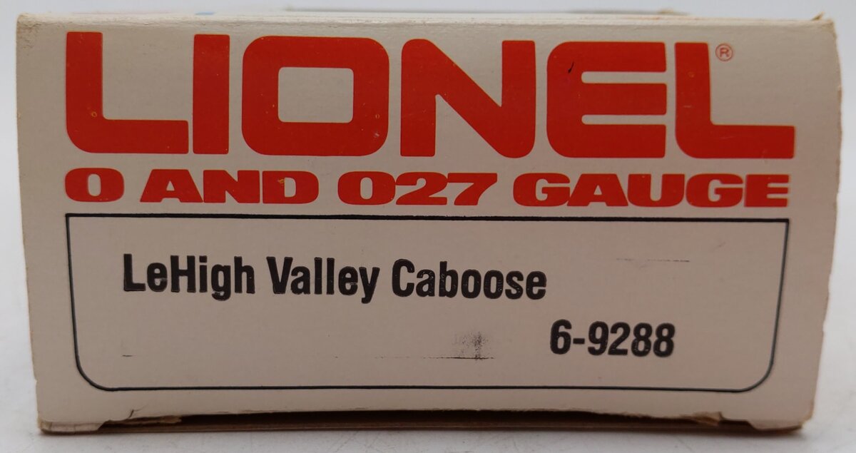 Lionel 6-9288 O Gauge Lehigh Valley N5C Caboose LN/Box