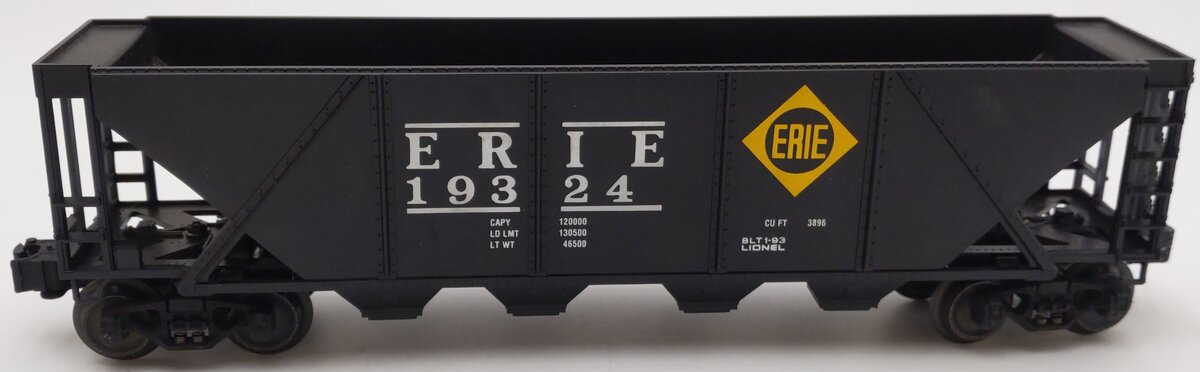 Lionel 6-19324 O Gauge Erie 4-Bay Hopper #19324 VG/Box