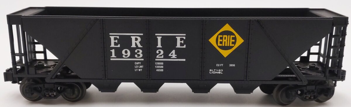 Lionel 6-19324 O Gauge Erie 4-Bay Hopper #19324 VG/Box