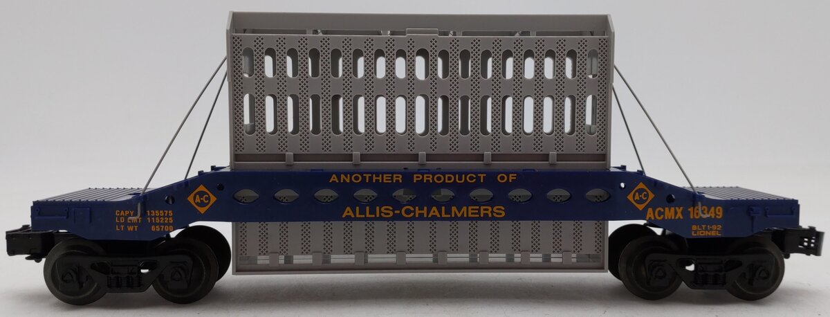 Lionel 6-16349 O Gauge Allis Chalmers Condenser Car EX/Box