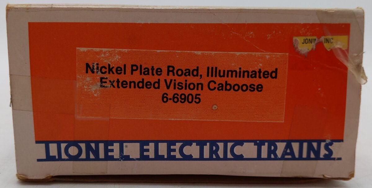 Lionel 6-6905 O Gauge Nickel Plate Road Illuminated Extended Vision Caboose EX/Box