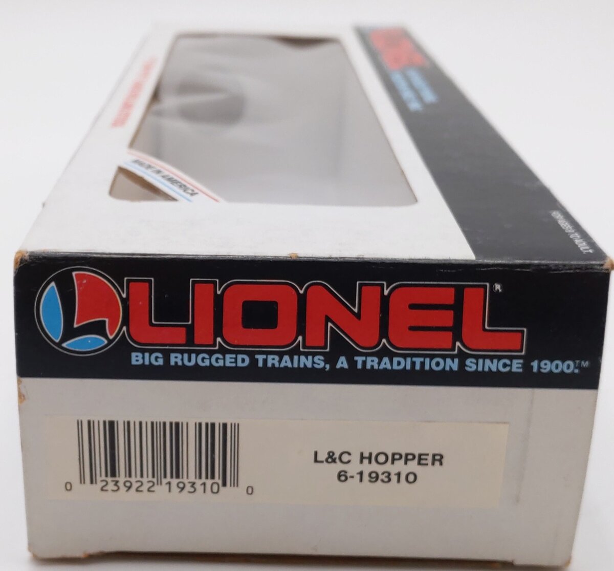 Lionel 6-19310 O Gauge Lancaster and Chester 4-Bay Hopper w/Coal Load LN/Box