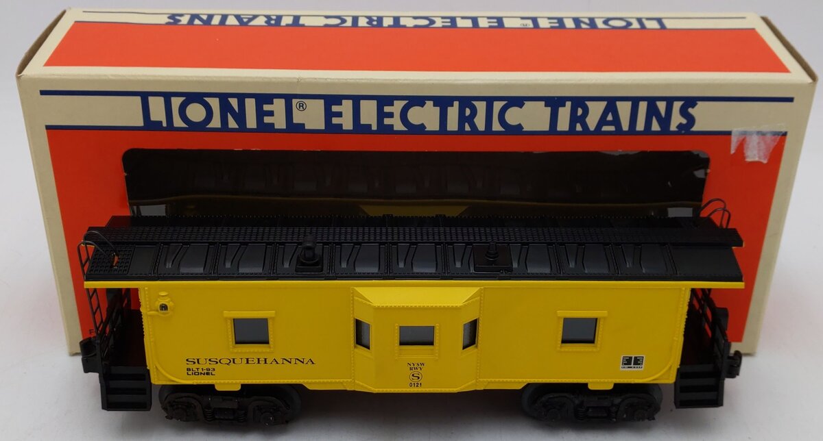 Lionel 6-19717 O Gauge Susquehanna Bay Window Caboose with Illuminated Interior EX/Box