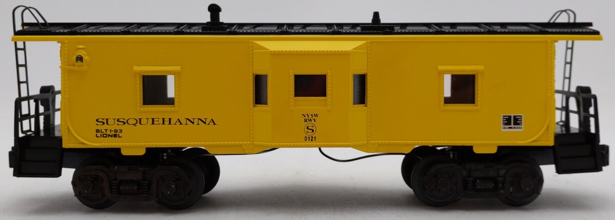 Lionel 6-19717 O Gauge Susquehanna Bay Window Caboose with Illuminated Interior EX/Box