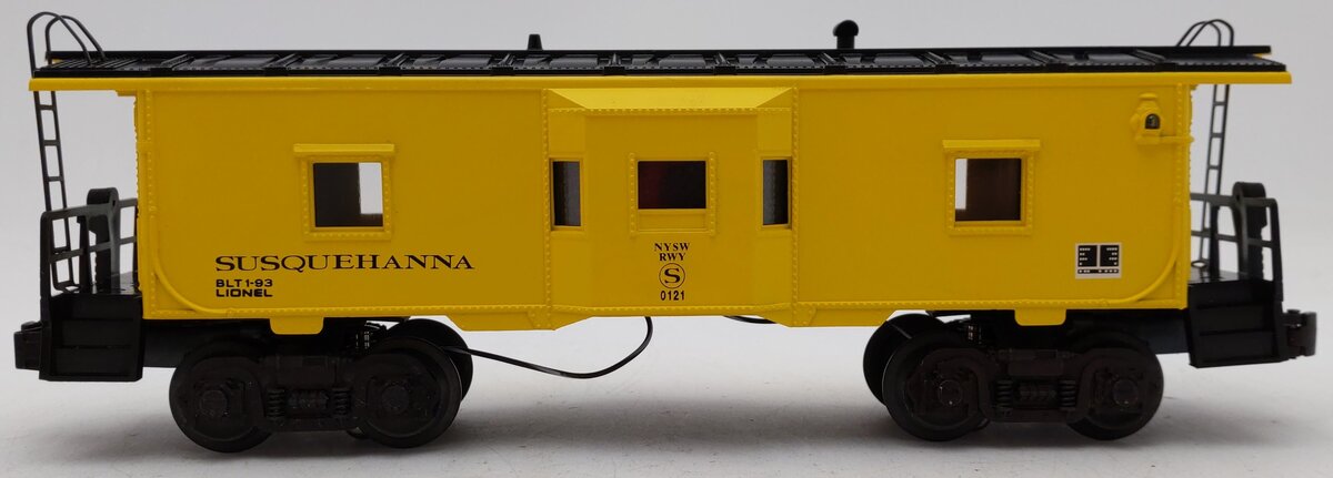 Lionel 6-19717 O Gauge Susquehanna Bay Window Caboose with Illuminated Interior EX/Box
