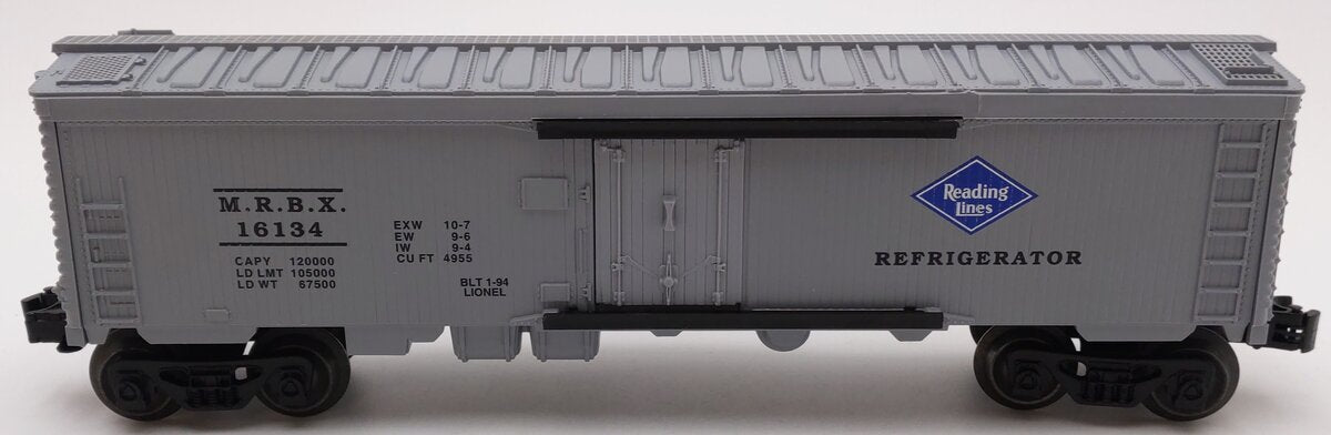 Lionel 6-16134 O Gauge Reading Reeferigerator Box Car #16134 LN/Box