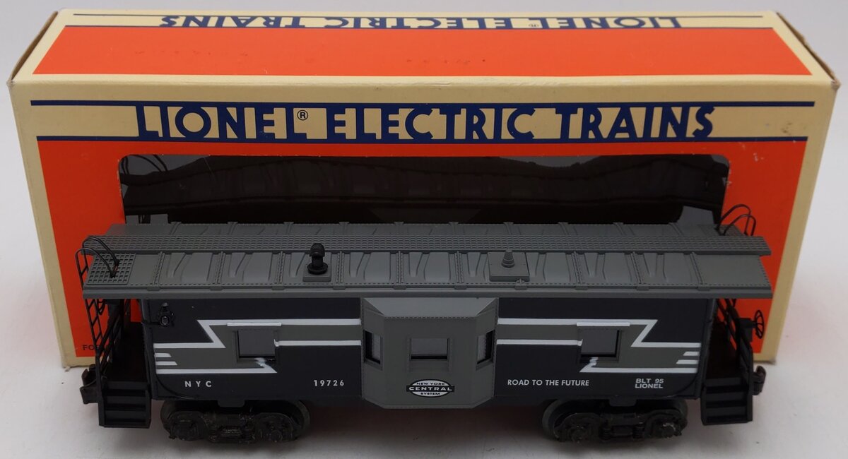 Lionel 6-19726 O Gauge New York Central Bay Window Caboose EX/Box