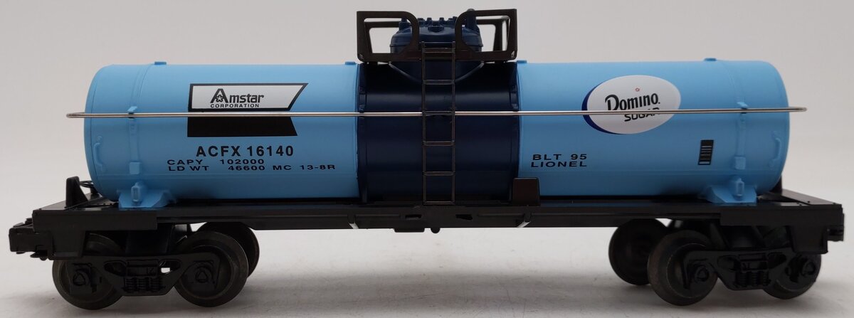 Lionel 6-16140 O Gauge Domino Sugar Single Dome Tank Car #16140 EX/Box