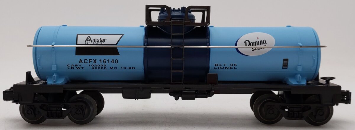 Lionel 6-16140 O Gauge Domino Sugar Single Dome Tank Car #16140 EX/Box