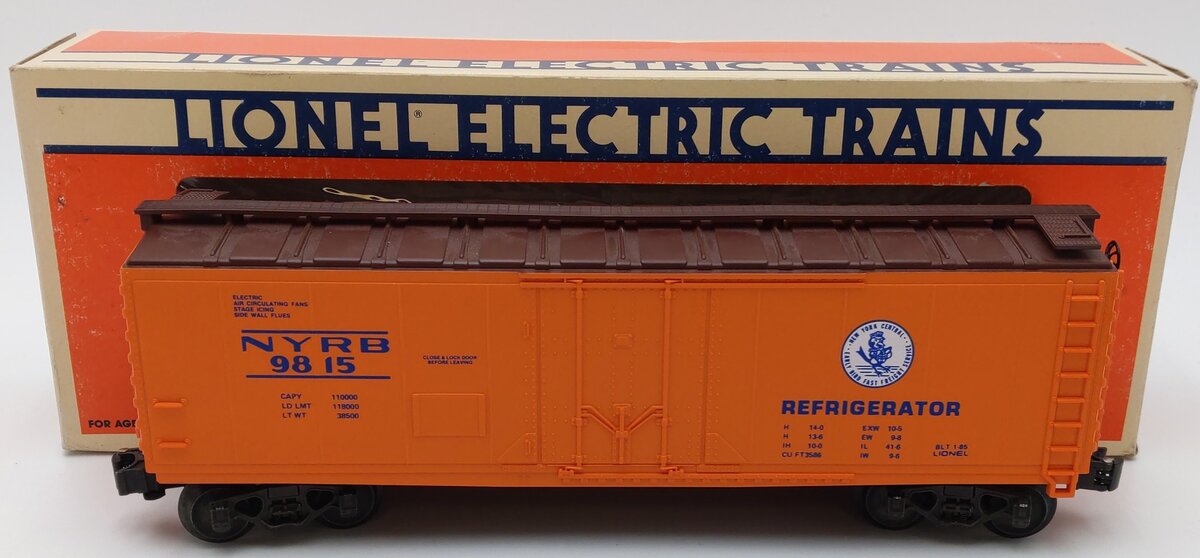 Lionel 6-9815 O Gauge New York Central Standard Refrigerator Car #9815 EX/Box