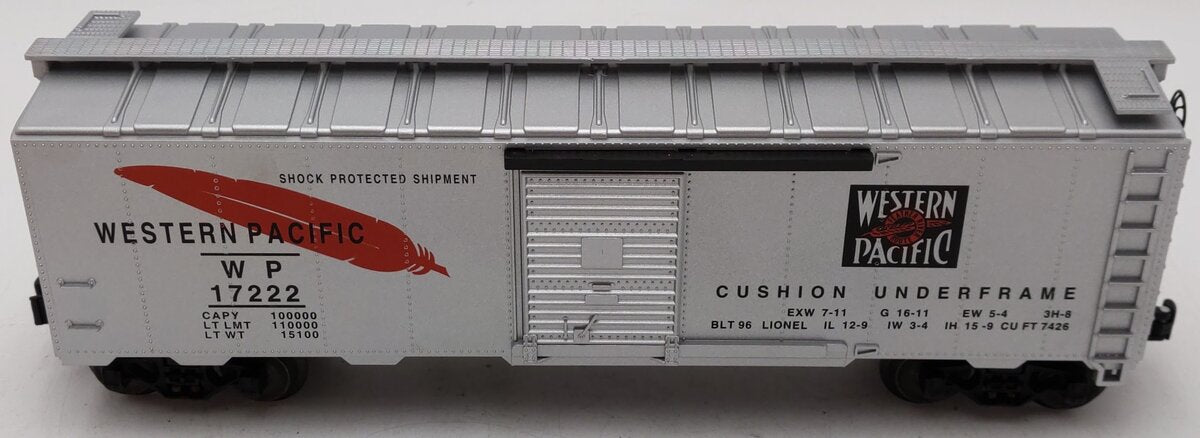 Lionel 6-17222 O Gauge Western Pacific Boxcar #17222 EX/Box