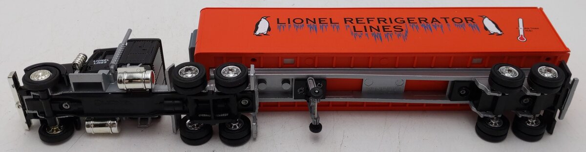 Lionel 6-12891 O Gauge Lionel Lines Refrigerator Tractor And Trailer EX/Box