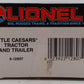 Lionel 6-12807 O Little Caesars Tractor & Trailer Truck EX/Box