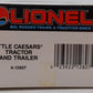 Lionel 6-12807 O Little Caesars Tractor & Trailer Truck EX/Box
