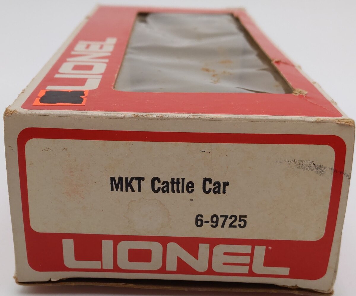 Lionel 6-9725 O Gauge Missouri Kansas Texas Bi-Level Stock Car EX/Box