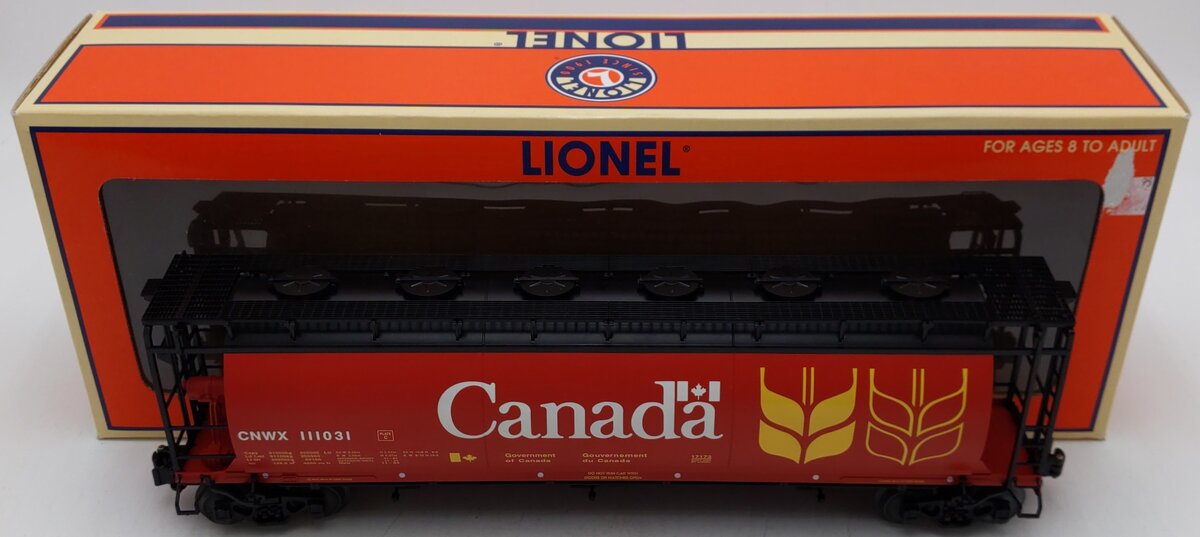 Lionel 6-17173 O Gauge Government of Canada Hopper #111031 EX/Box