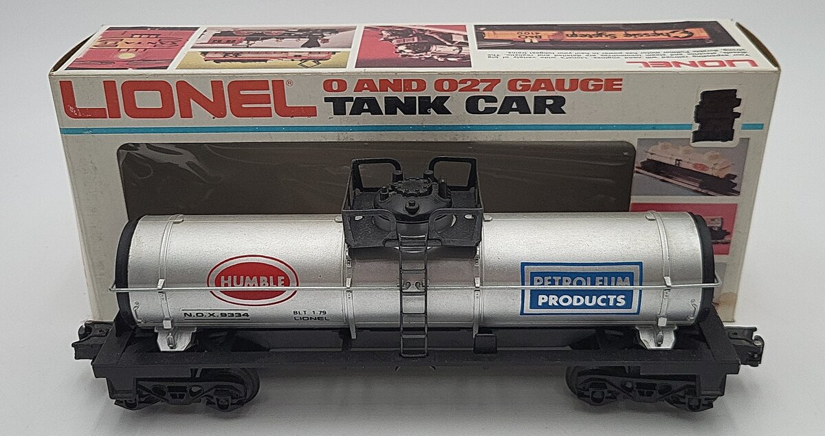 Lionel 6-9334 O Gauge Humble Oil Single Dome Tank Car EX/Box