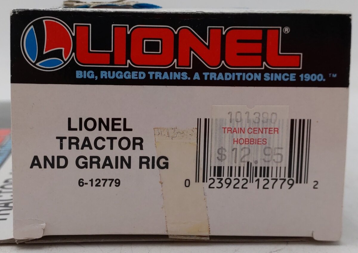 Lionel 6-12779 O Gauge Lionelville Grain Co. Tractor & Grain Rig EX/Box
