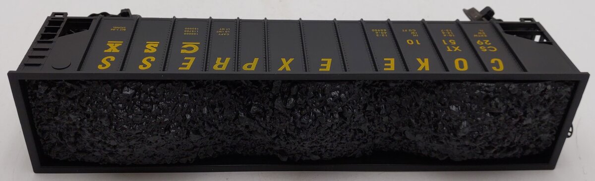 Lionel 6-17120 O Gauge CSX 3-Bay Hopper with Coal Load EX/Box