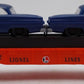 Lionel 6-16933 O Gauge Lionel Lines Flatcar with 2 Blue Automobiles EX/Box