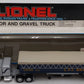 Lionel 6-12785 O Gauge Lionel Gravel Company Tractor & Gravel Truck EX/Box