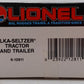 Lionel 6-12811 O / O27 Gauge Alka-Seltzer Tractor Trailer Truck Die Cast EX/Box