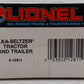 Lionel 6-12811 O / O27 Gauge Alka-Seltzer Tractor Trailer Truck Die Cast EX/Box