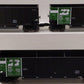 Lionel 6-17417 O Gauge Burlington Northern Rotary Bathtub Gondolas (Set of 3) LN/Box