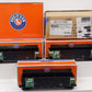 Lionel 6-17417 O Gauge Burlington Northern Rotary Bathtub Gondolas (Set of 3) LN/Box