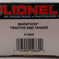 Lionel 6-12869 O Gauge Marathon Tractor & Tanker Truck EX/Box