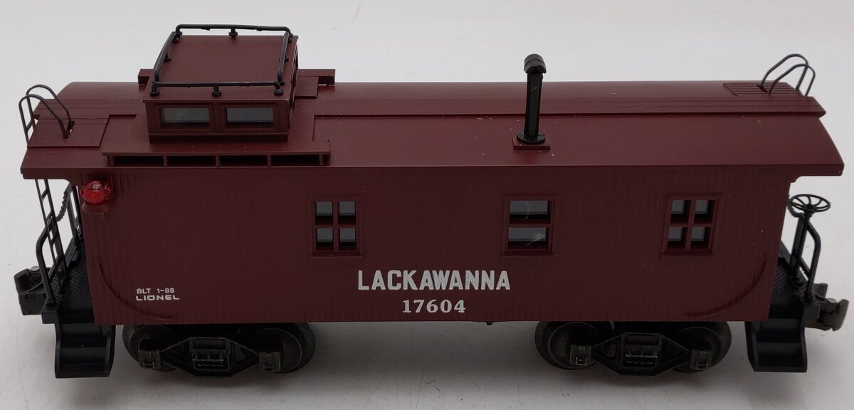 Lionel 6-17604 O Gauge Delaware, Lackawanna & Western Standard Caboose EX/Box
