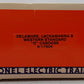Lionel 6-17604 O Gauge Delaware, Lackawanna & Western Standard Caboose EX/Box