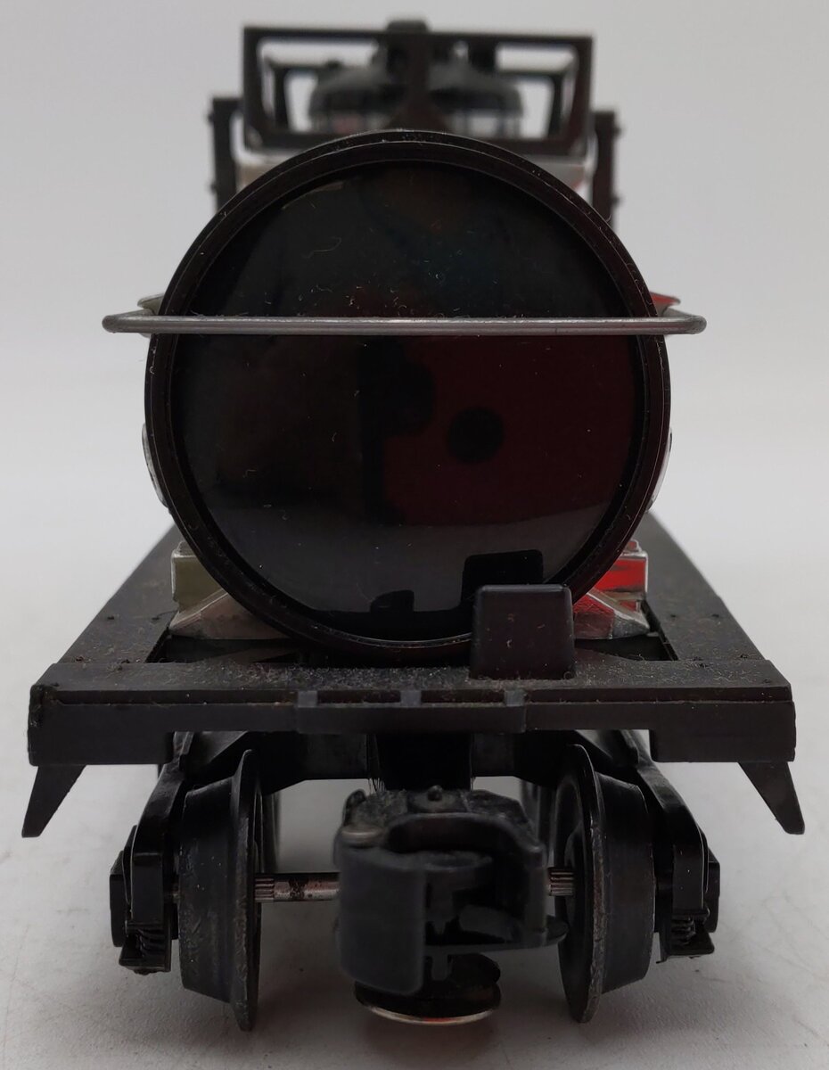 Lionel 6-9156 O Gauge Mobilgas Plated Single Dome Tank Car VG/Box