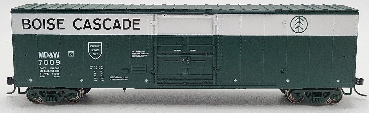 Proto 1000 30292 HO Scale Boise Cascade MD&W 50' Newsprint Car #7009 LN/Box