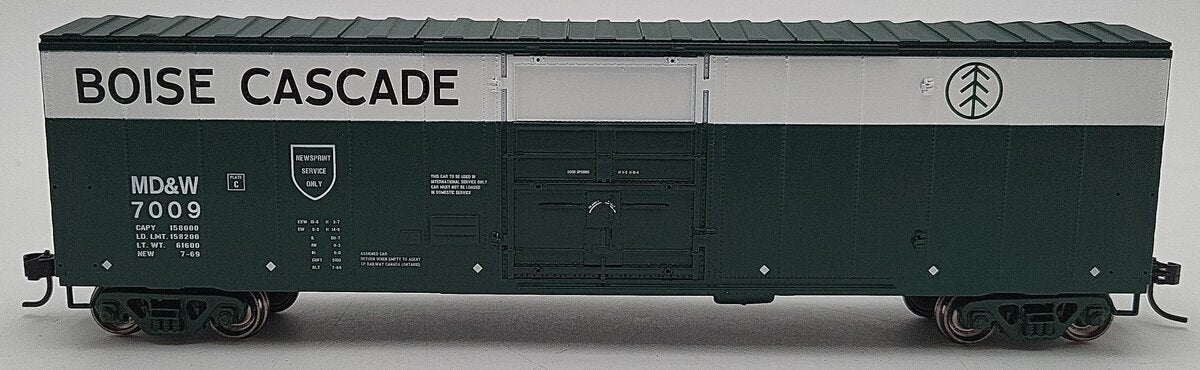 Proto 1000 30292 HO Scale Boise Cascade MD&W 50' Newsprint Car #7009 LN/Box