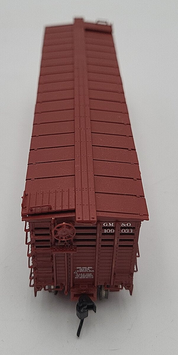 Proto 2000 109033 HO Scale GM&O Mather 40' Double Deck Stock Car LN/Box