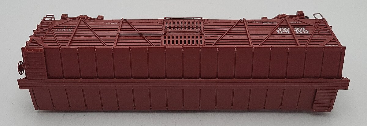 Proto 2000 109099 HO Scale GM&O Mather 40' Double Decker Stock Car EX/Box