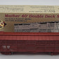 Proto 2000 109099 HO Scale GM&O Mather 40' Double Decker Stock Car EX/Box