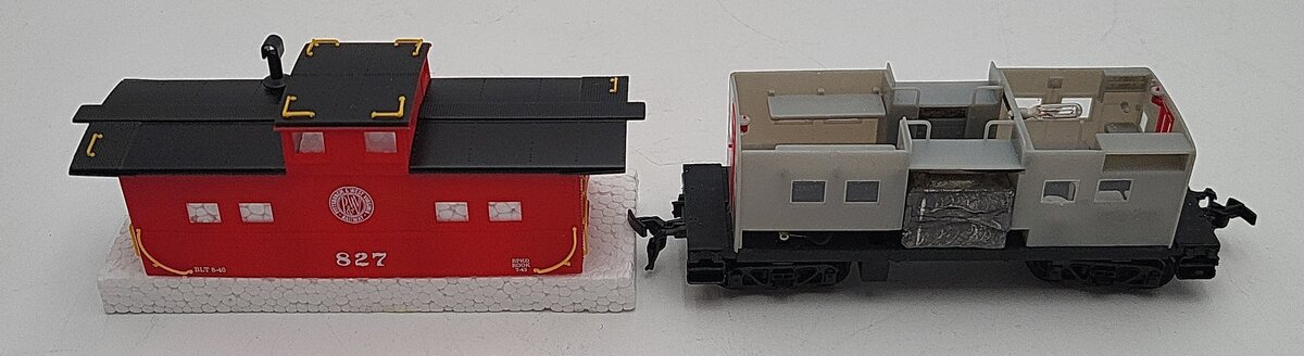 Proto 2000 8235 HO P&WV Virginia Steel Center Cupula Caboose #827 LN/Box
