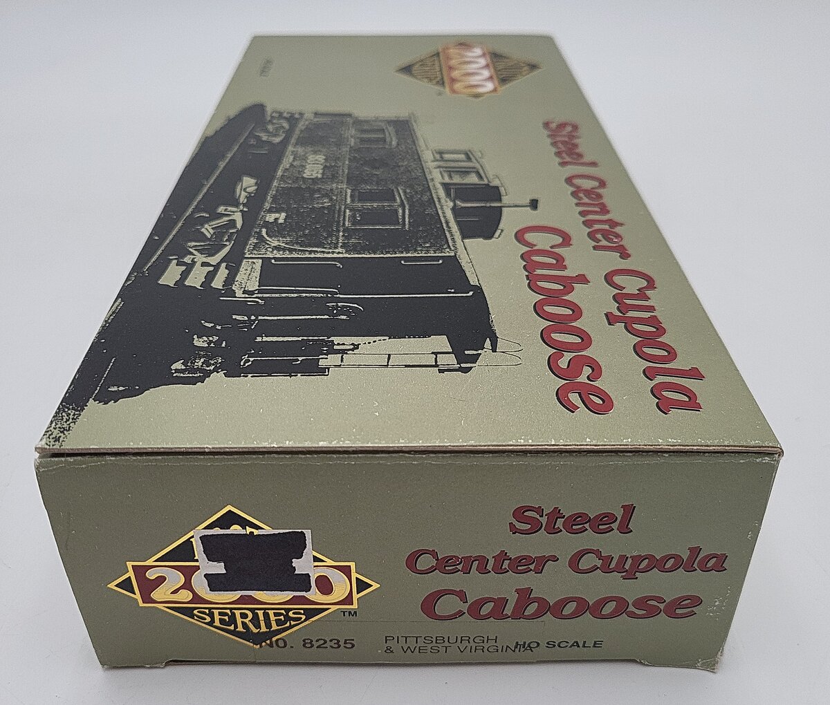 Proto 2000 8235 HO P&WV Virginia Steel Center Cupula Caboose #827 LN/Box