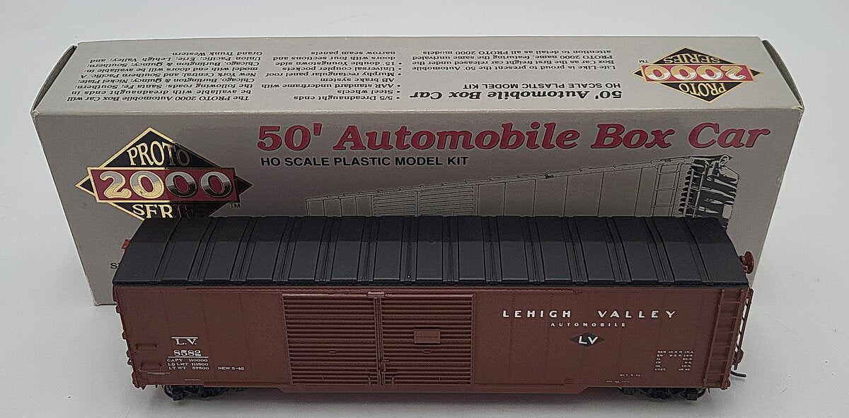 Proto 2000 8582 HO Scale Lehigh Valley Boxcar #8582 LN/Box