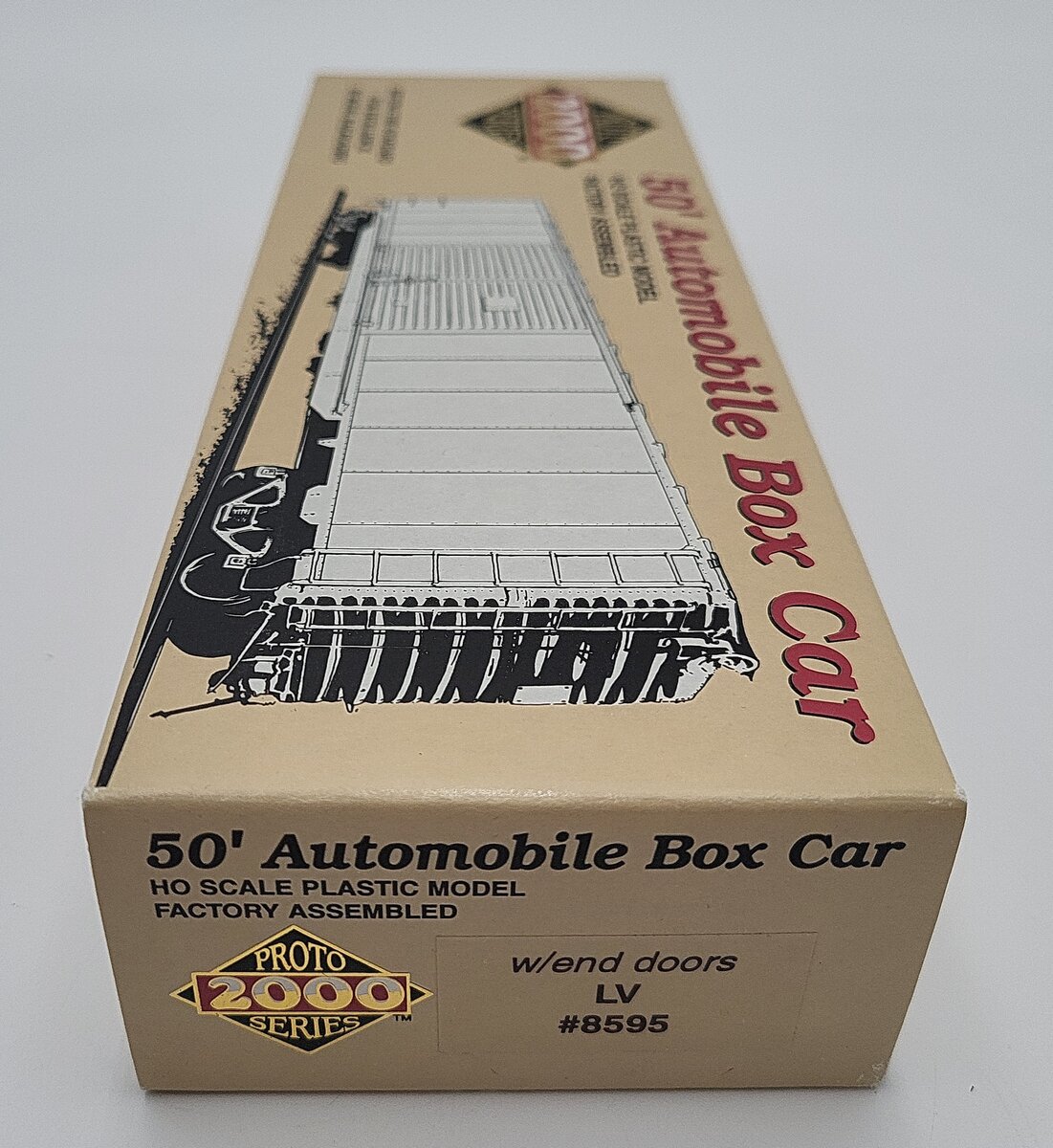Proto 2000 21779 HO Scale Lehigh Valley Boxcar #8595 LN/Box