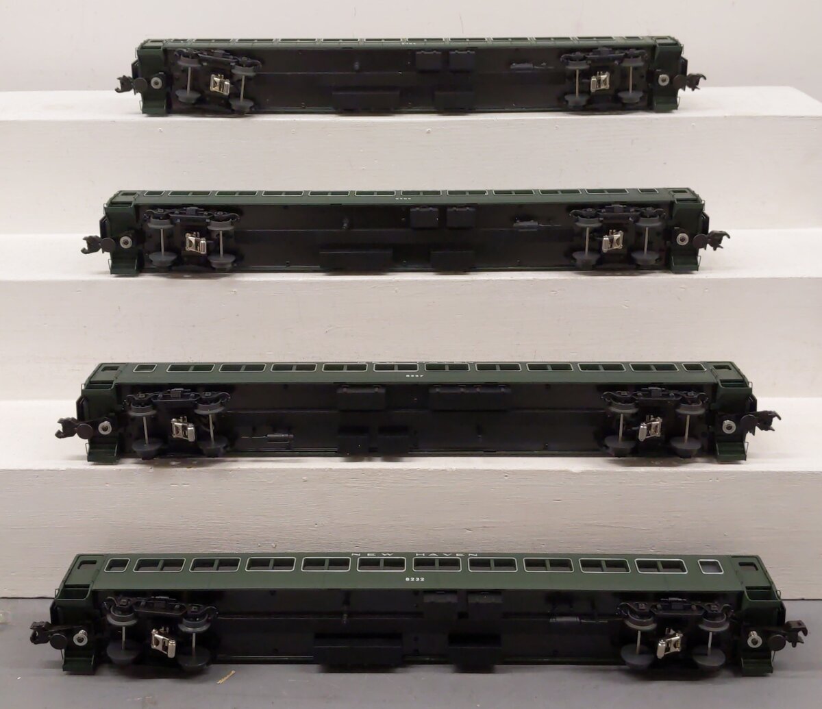 Weaver G1235L O Gauge New Haven 4-Car Passenger Set (3-Rail) EX/Box