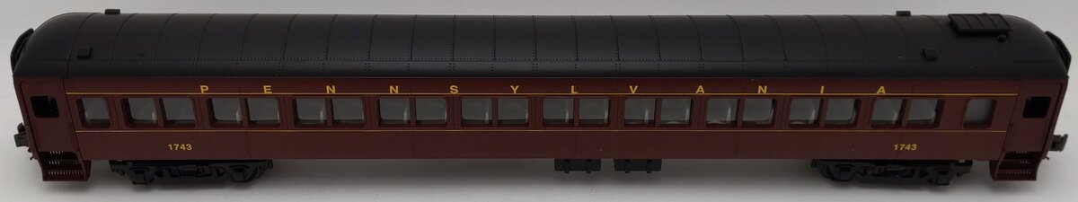Weaver O Scale Pennsylvania Pullman-Bradley Deluxe Coach Car #1743 (3-Rail) EX